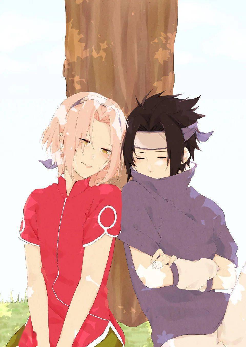 火影壁纸情侣组佐樱