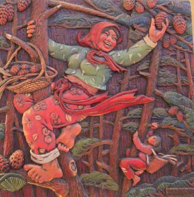 民俗美术《东北十八怪》