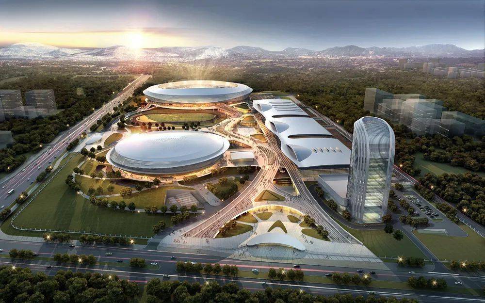 赞西北转型升级再发力新疆最大体育馆试运营