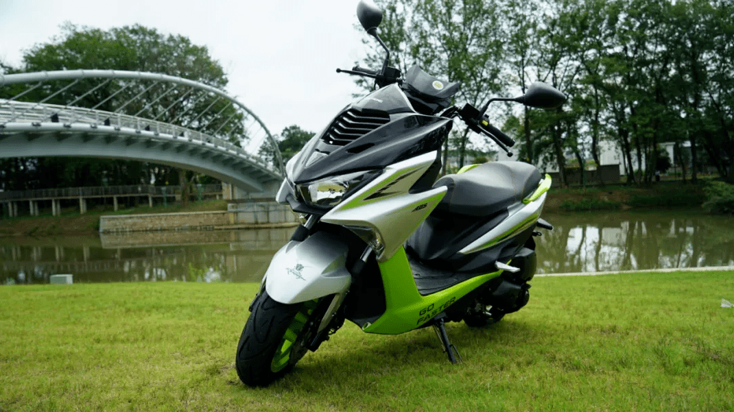 可省购置税的金城草蜢150亮相黄山