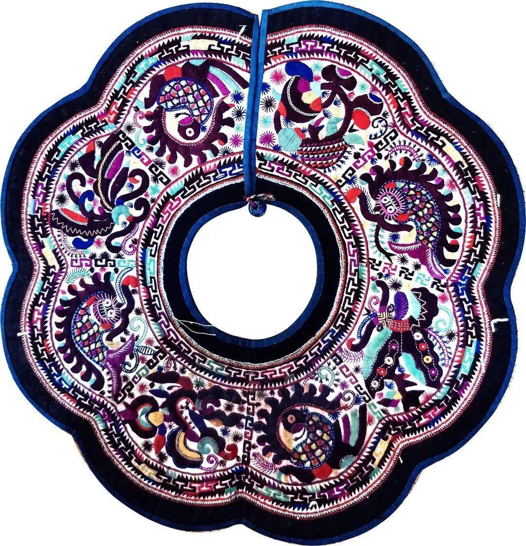 贵州老绣片正在展出,免费参观 | 黔文话_刺绣