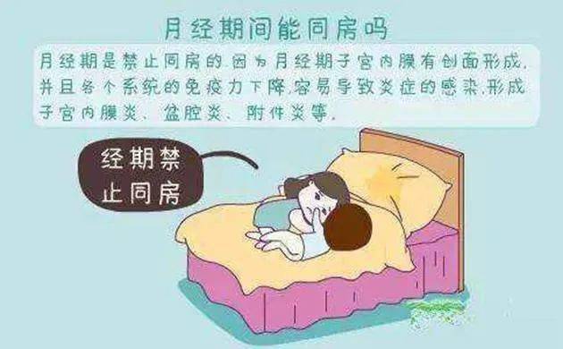 女人那些事月经期同房