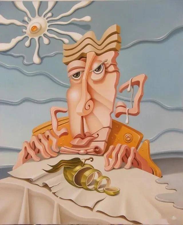 超现实主义画家alexanderlyamkin绘画作品