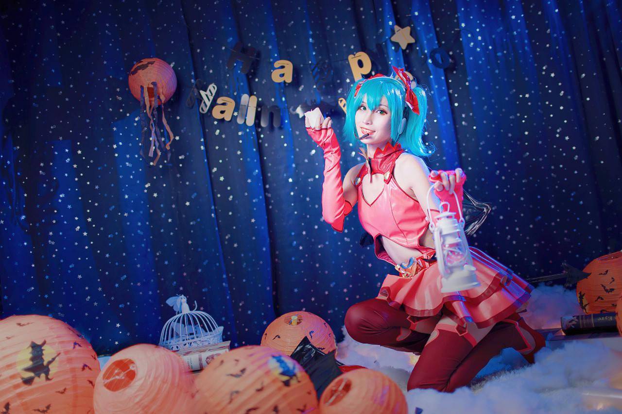 初音未來小惡魔cosplay