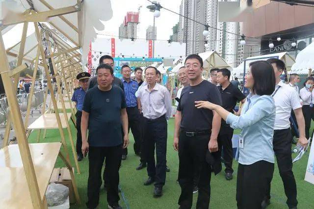 6月19日下午,回民区委副书记,政府区长李玉蛟调研