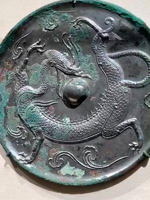 唐代蛟龙纹青铜镜大家说说这条到底是蛟还是龙