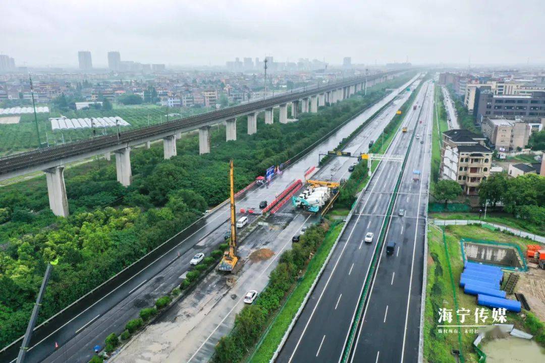 杭州高架进海宁图片