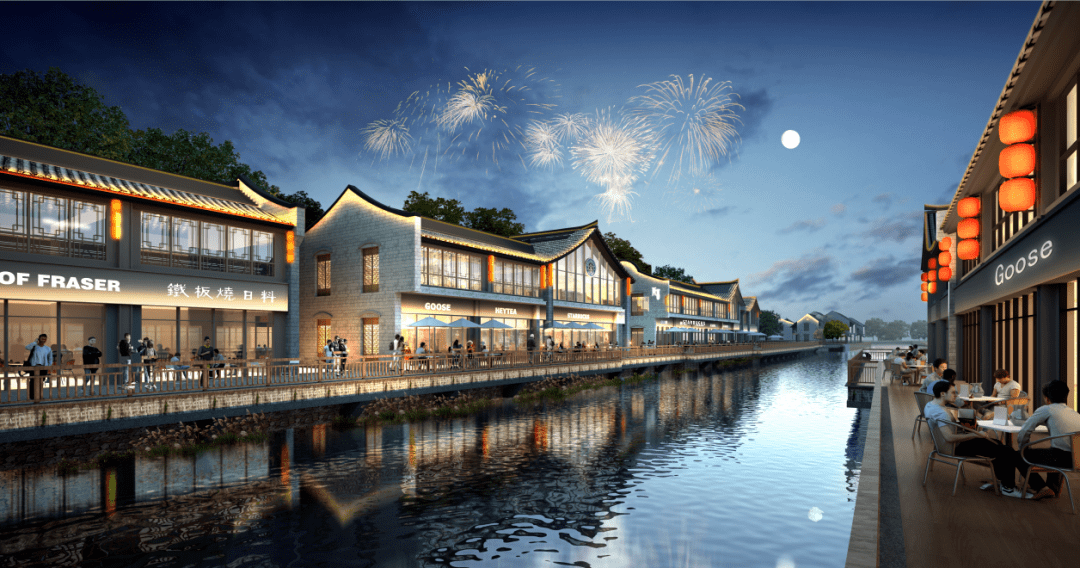 尤其令人心动的是,  宝龙宏地·官河上城还自带约8万方滨水商业