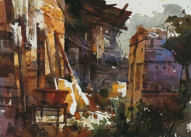 水彩世界——简忠威