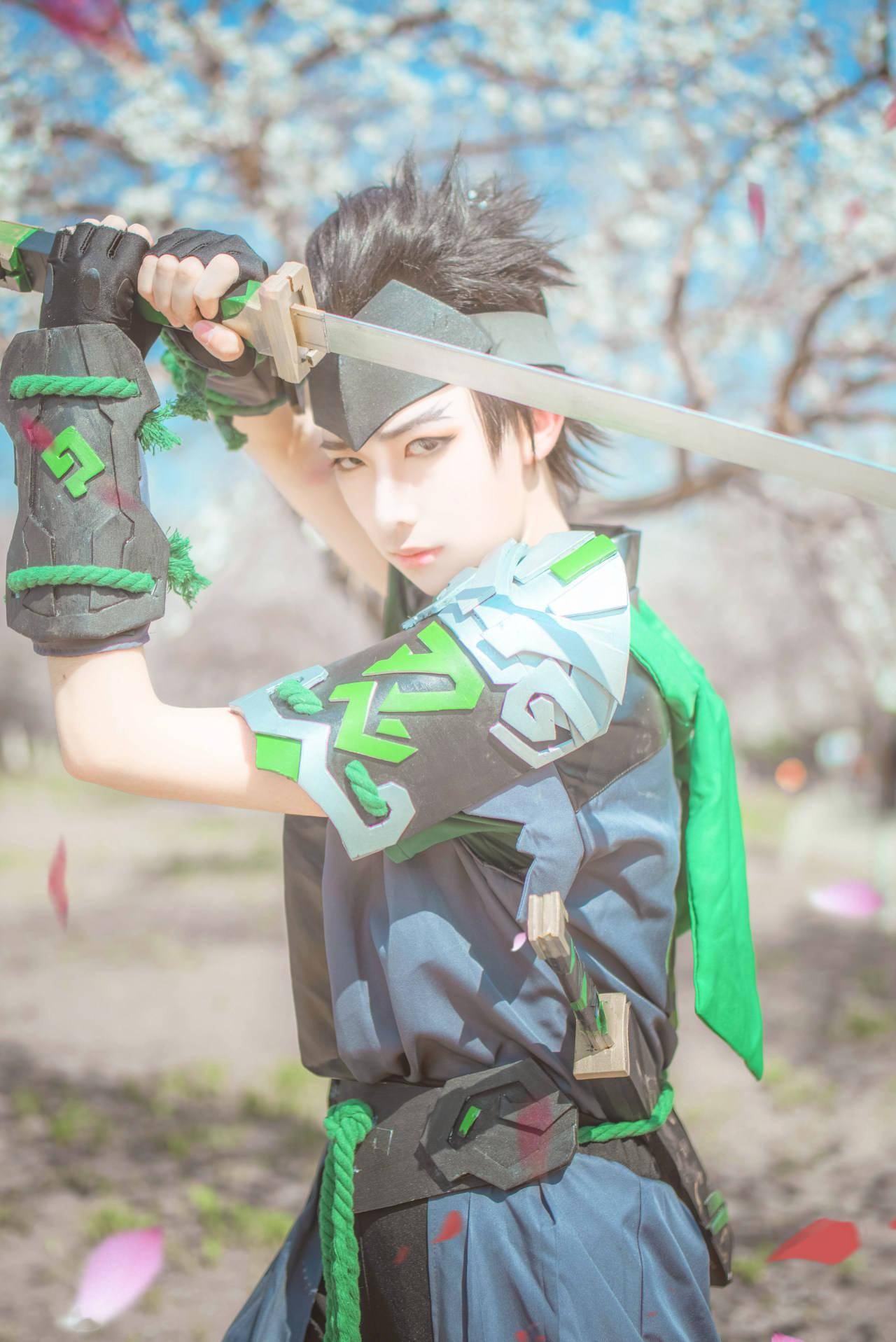 守望先锋 genji 岛田源氏cosplay