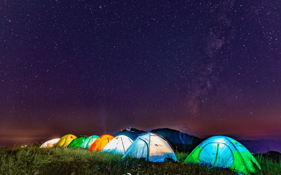 嵊州星空露营图片