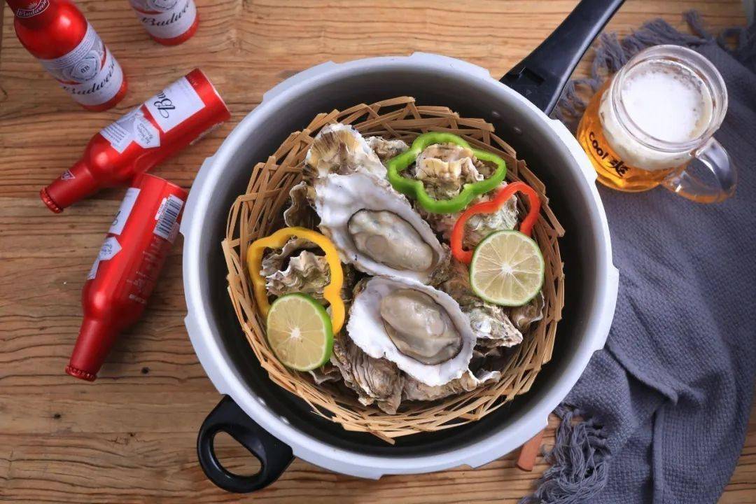 蚝仔蒸汽生蚝108元购23人堂食套餐长寿路东建路爆火的蒸汽生蚝来袭带