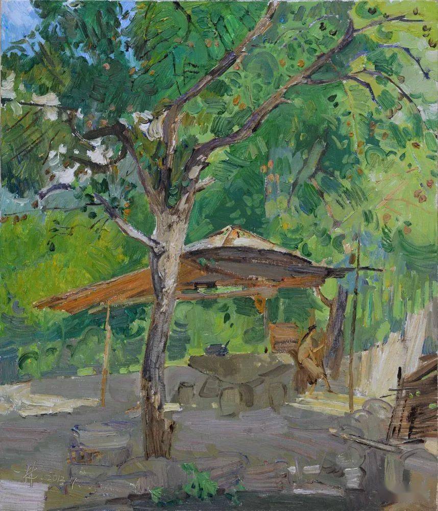 丁一林风景写生合集附新作品