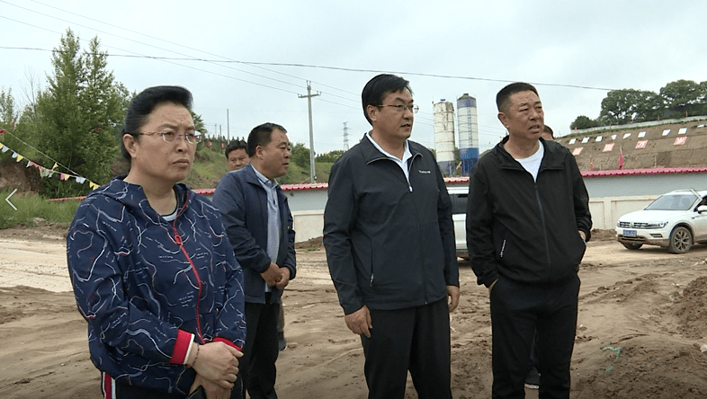 西吉縣縣長楊生俊帶隊查看暴雨受災情況