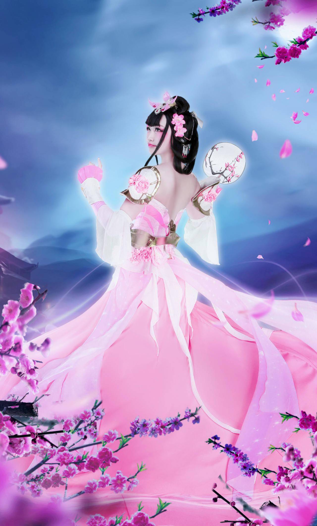 王者荣耀甄姬游园惊梦cosplay