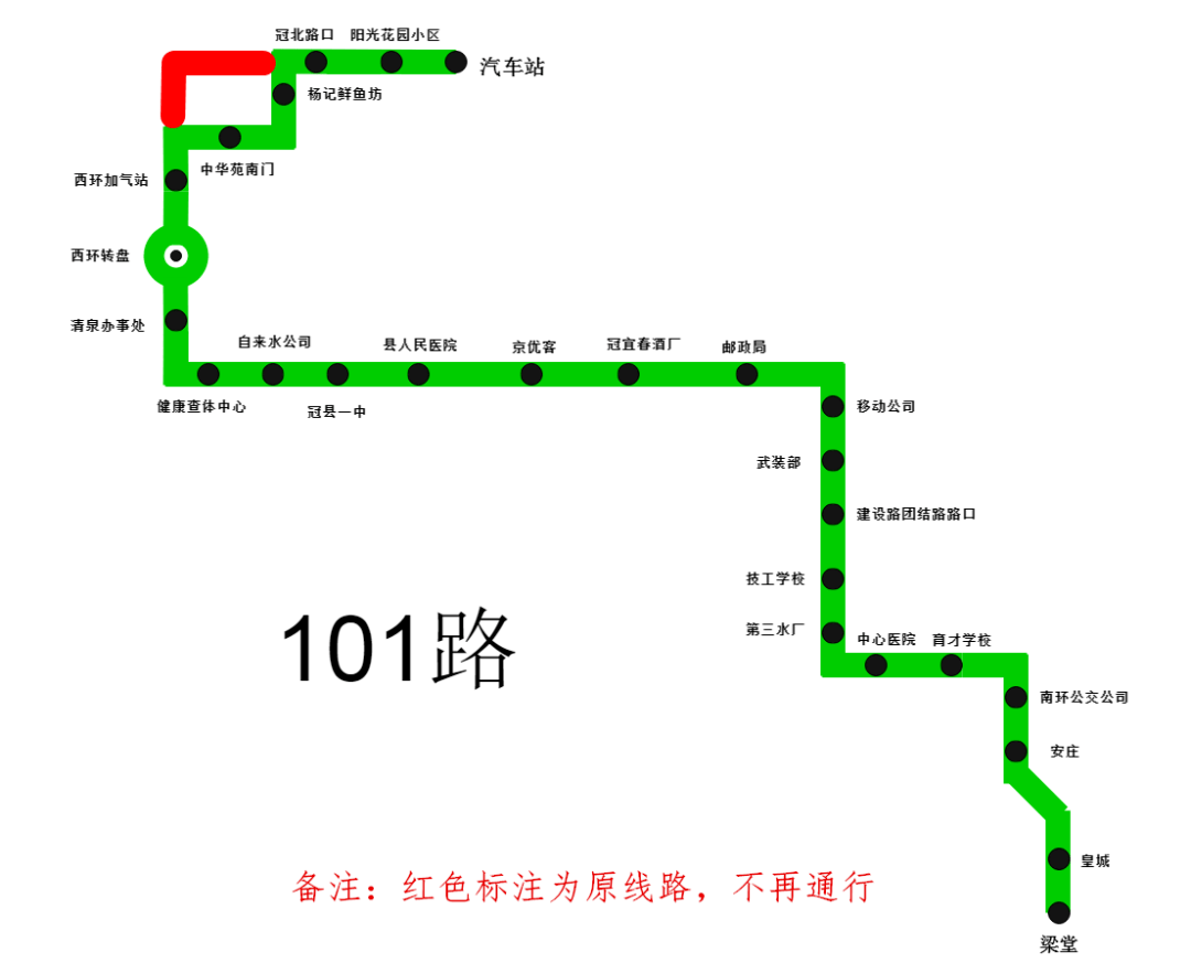 北京101路电车路线图图片