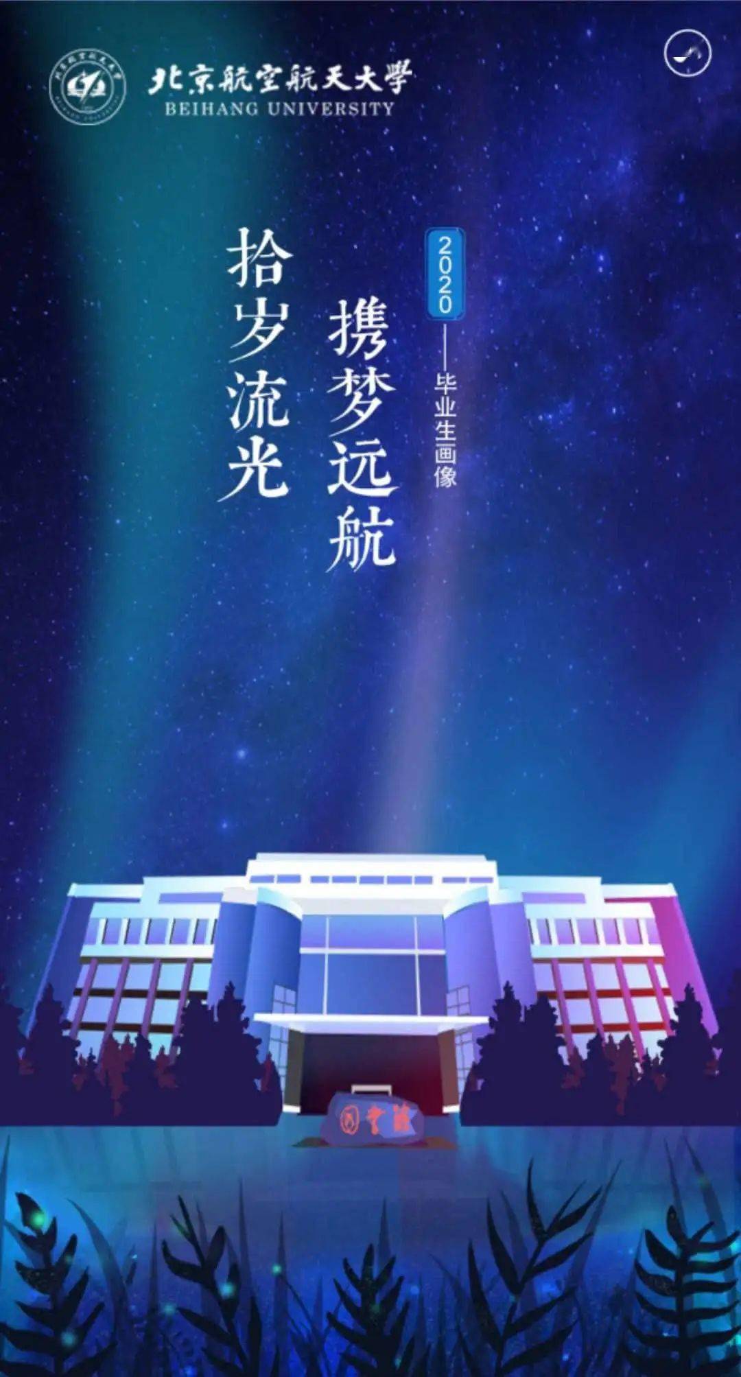 祝贺北航2020届全体本科生毕业礼成我们的征途是星辰大海