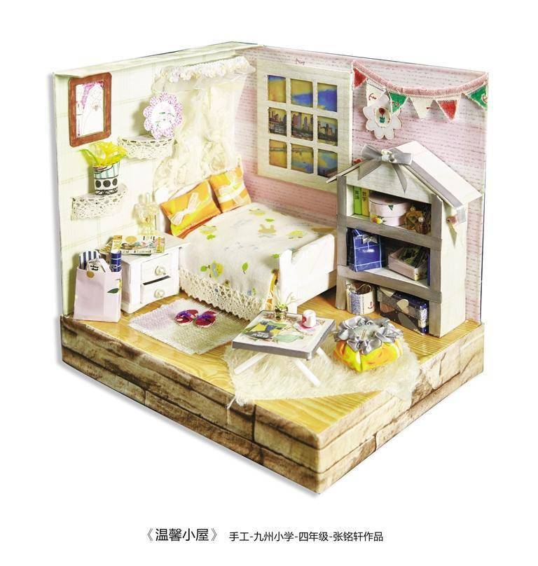 校园里丨用废旧物品和轻质黏土制作艺术作品,有想法,够新颖!