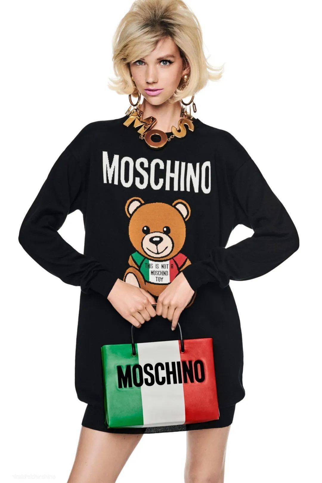 moschino 2021早春女装型录