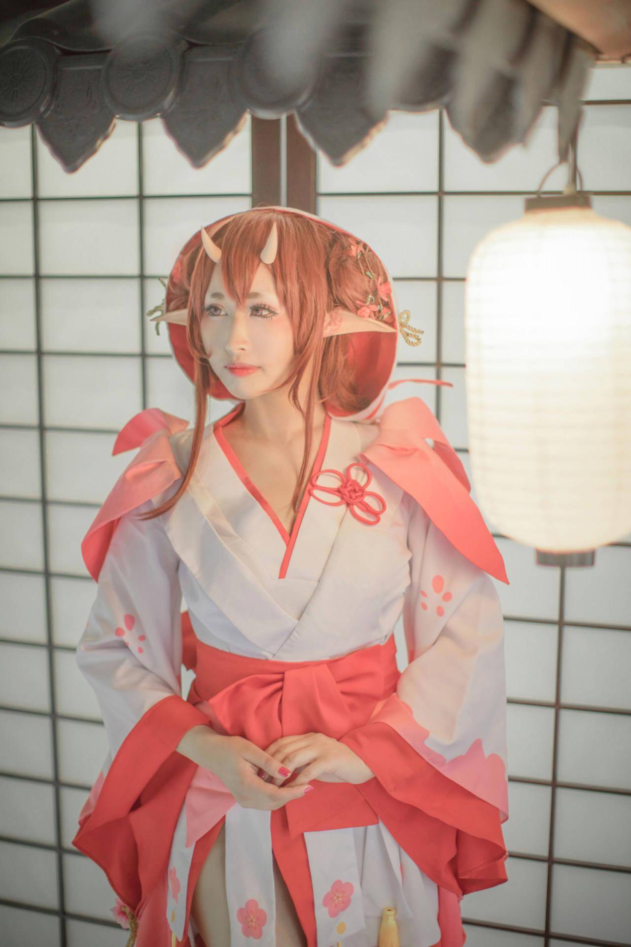 阴阳师手游 桃花妖cosplay