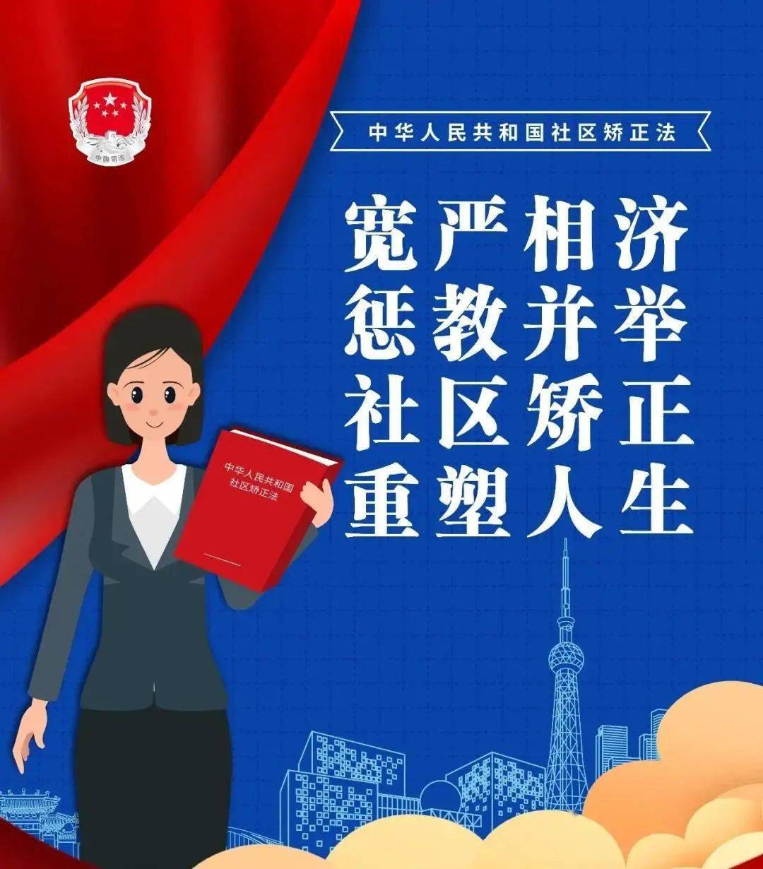 一组海报带您了解《社区矫正法》的特别意义!