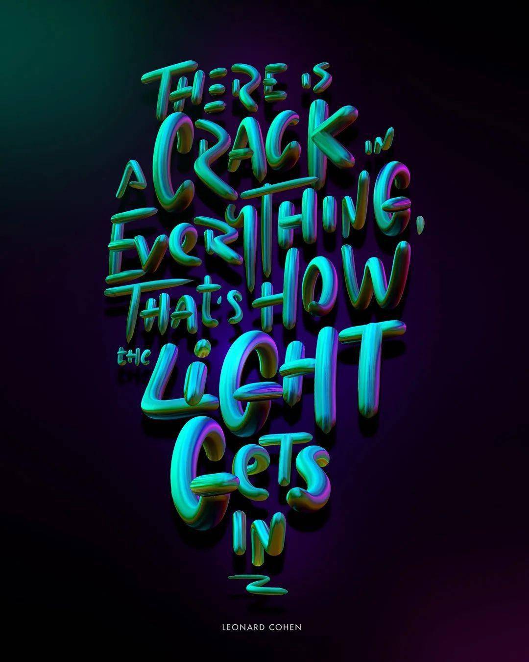 这一波英文字体够炫酷够前卫