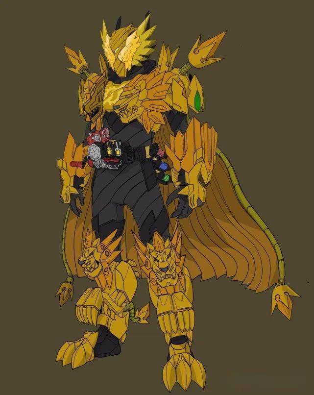 假面骑士build双狮形态更显威武