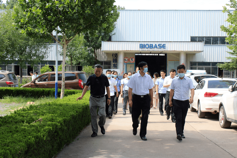 济南市市场监管局党组书记刘永浩一行莅临考察参观