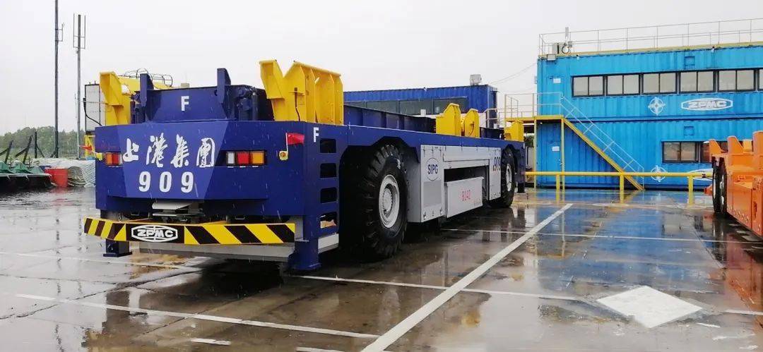 洋山四期自动化agv项目