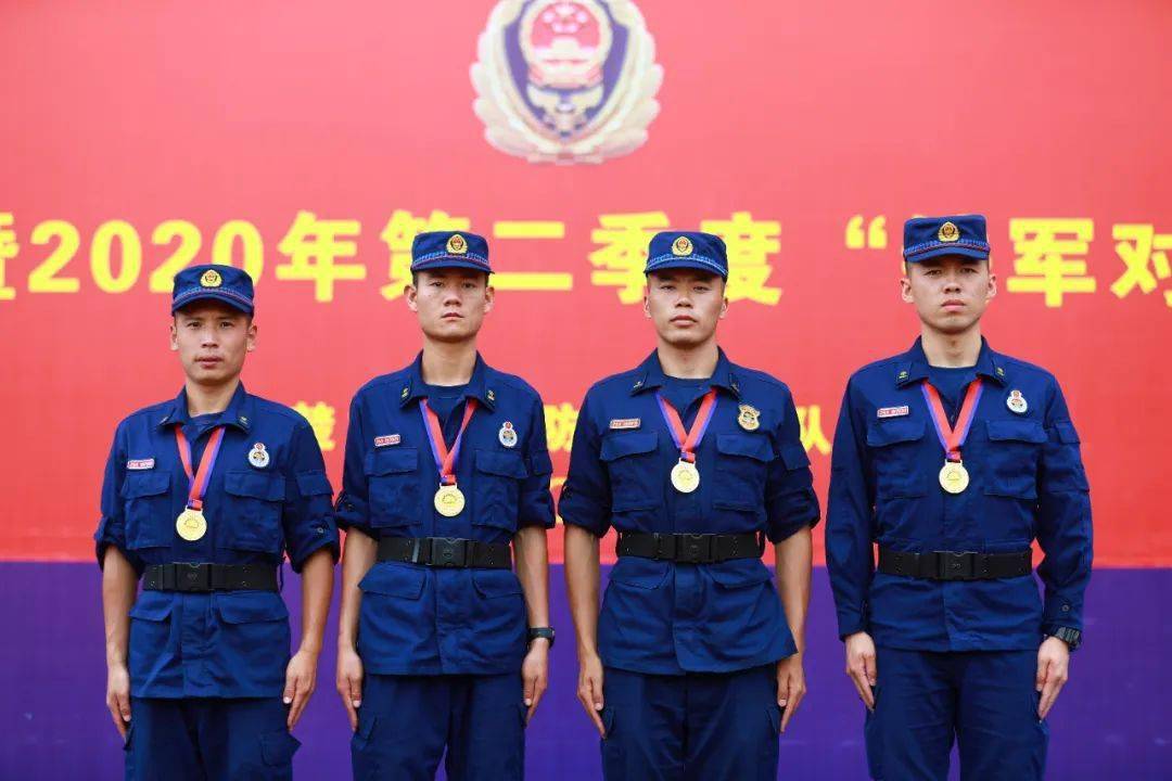 第一名:元谋大队宋宣霖,赵举洪,吴晋鑫,普春林成绩:1分25秒10第二名