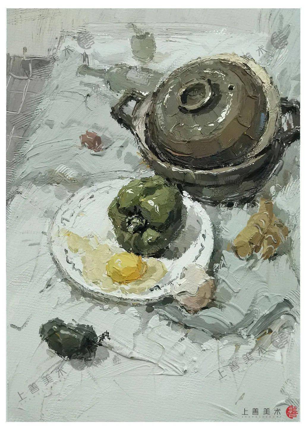 上善画室 | 色彩科组百张色彩干货作品展