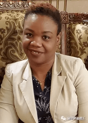 于商业信息系统专业的全日制国际学生波琳·约翰逊(pauline johnson)