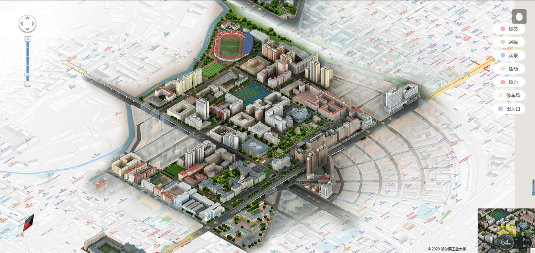 黑龙江工业学院平面图图片