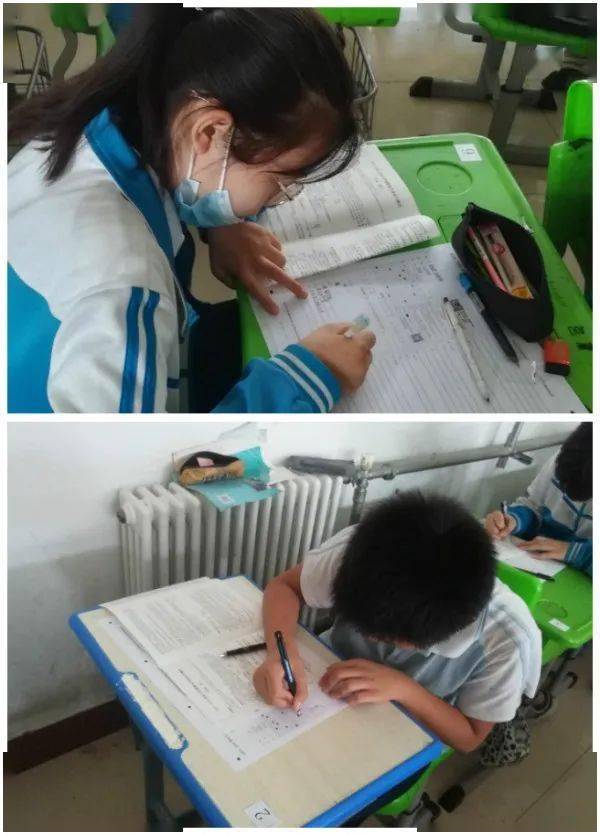 荥阳二中举行七八年级期末学业水平测试