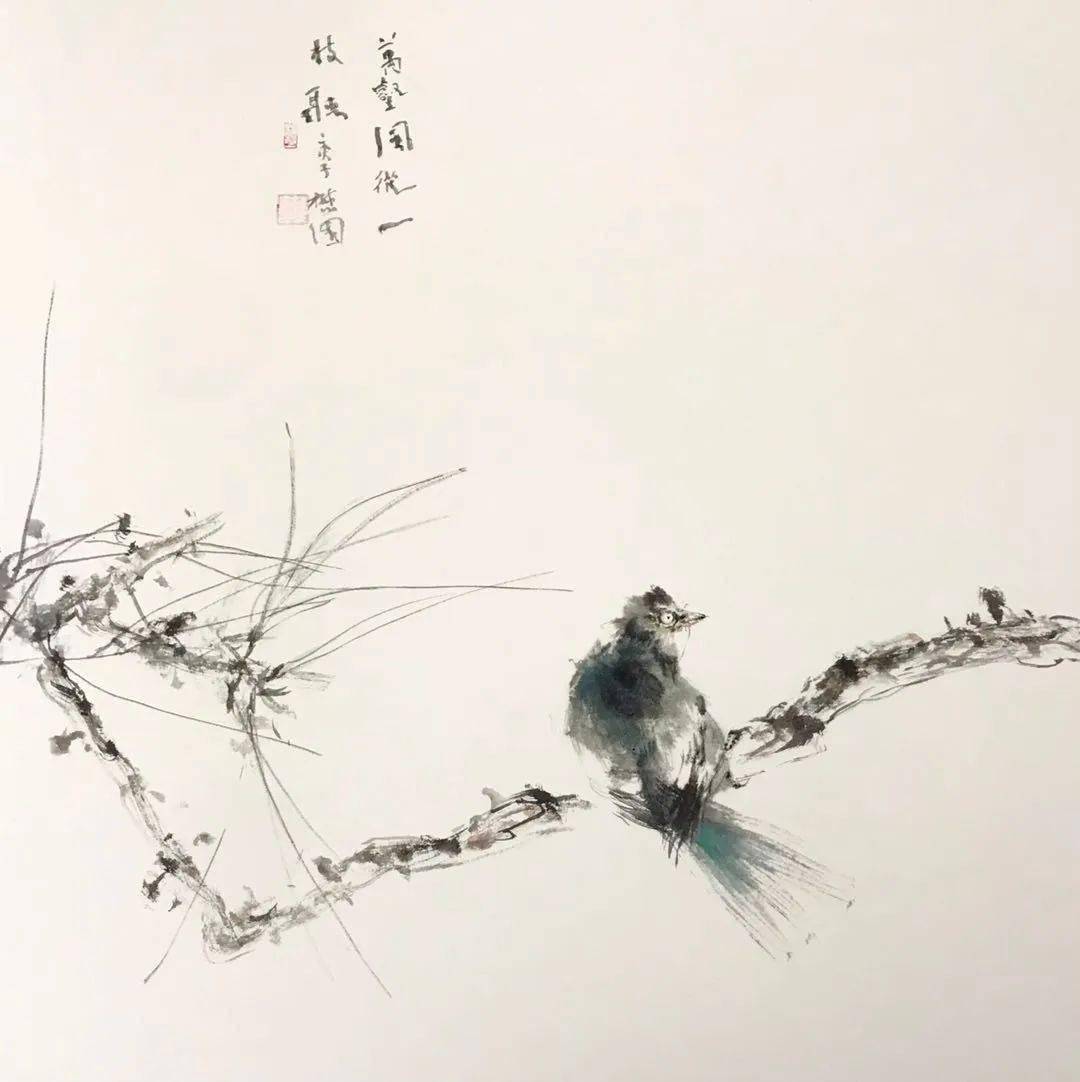 陈懋园,别署众多,粤中七〇后,耽诗,学画,无门无派,工写不拒,贪多务广