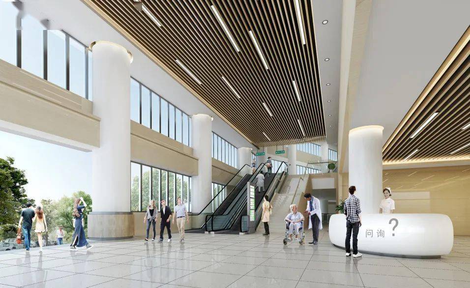 与场地融合的医疗一体化设计遵义市播州区人民医院门诊急诊综合楼建设