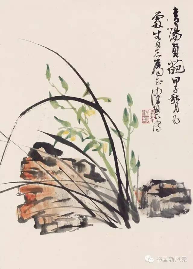 谢稚柳的夫人陈佩秋走了看看这对画坛伉俪的花鸟佳作