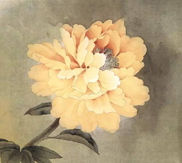 周中耀先生画牡丹美妙