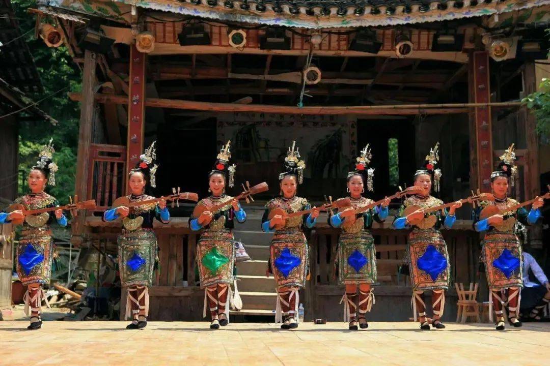 它是牛腿琴歌,侗族大歌和叙事歌离不开的伴奏乐器,是侗族未婚男女青年