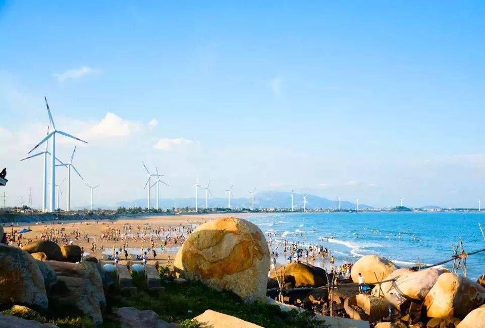 这么热的天去漳浦这个风车岛正好