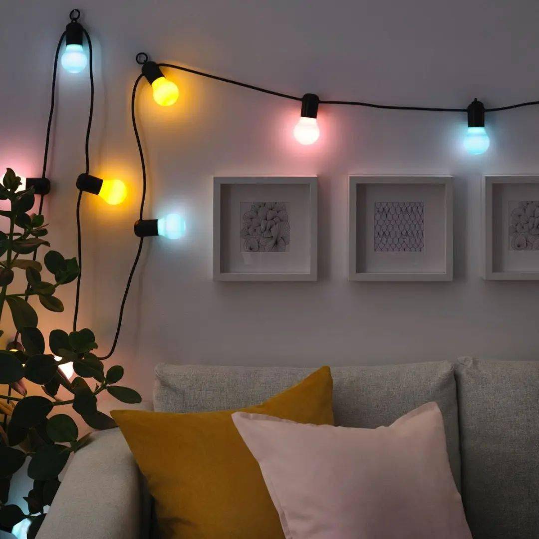 9宜家西安商场夜市开启啦_灯泡