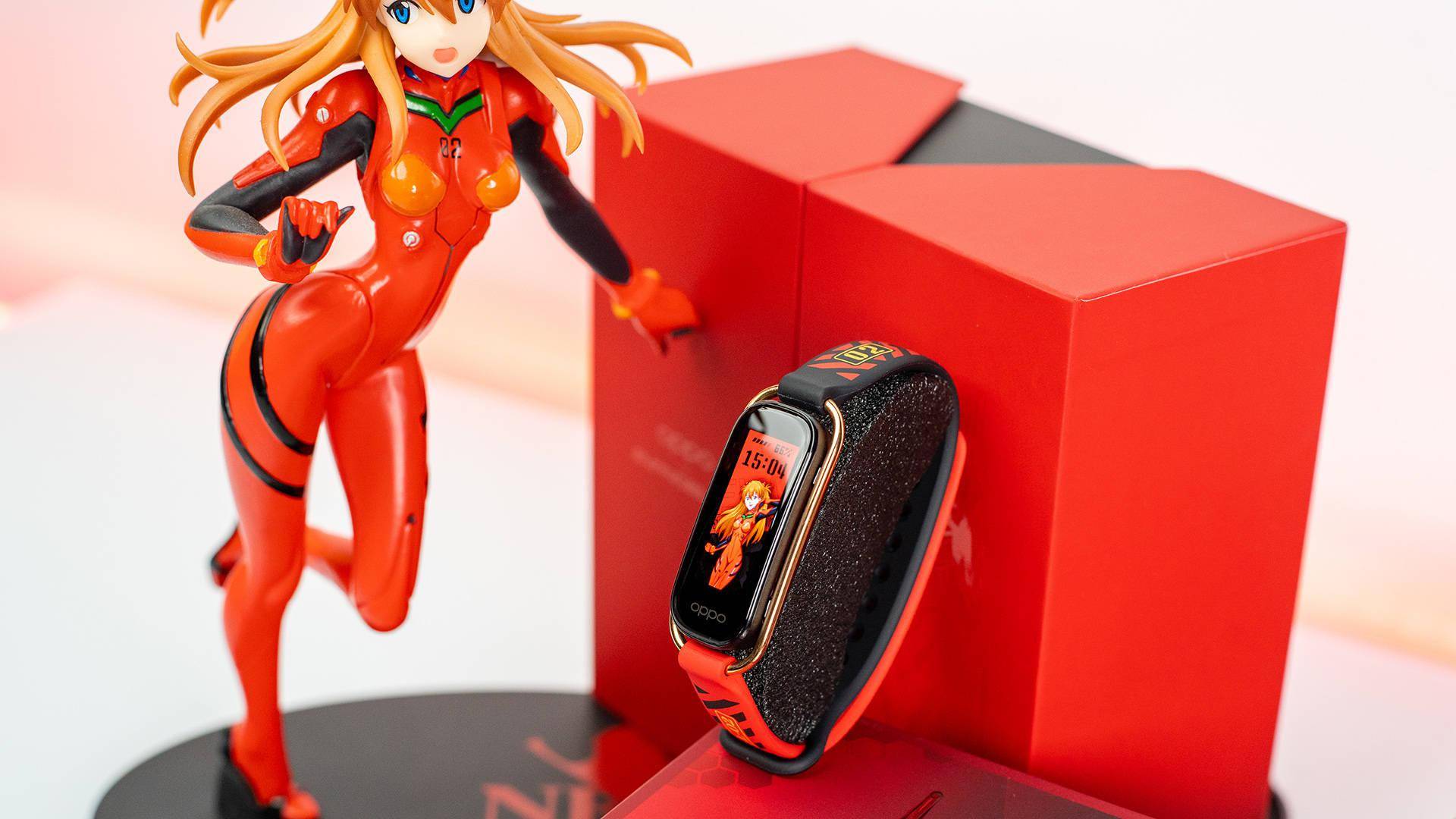 粉丝向诚意之作 oppo eva限定版手环图赏