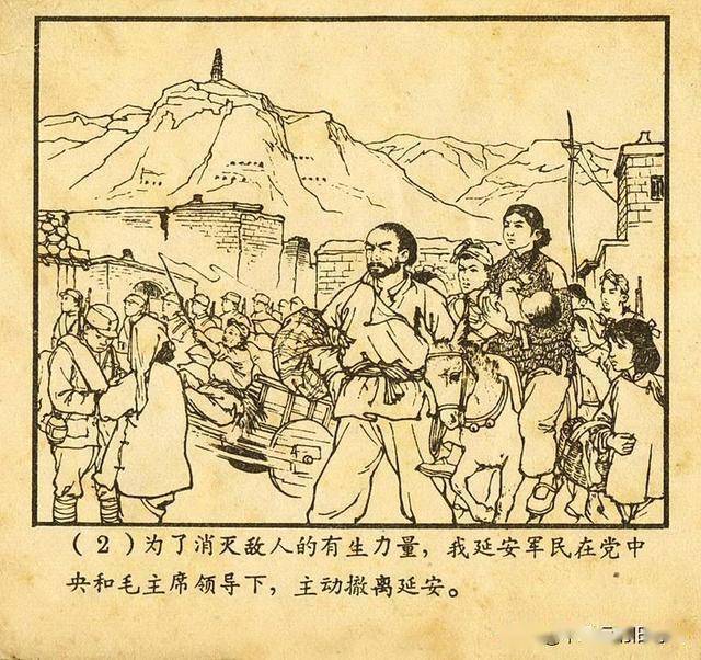 延安之战河北人民美术出版社1964宋怀林郭敦绘怀旧连环画