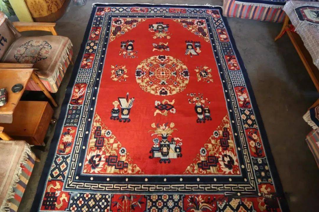 【非遗之美】家里铺上临洮纯手工地毯,太漂亮啦!