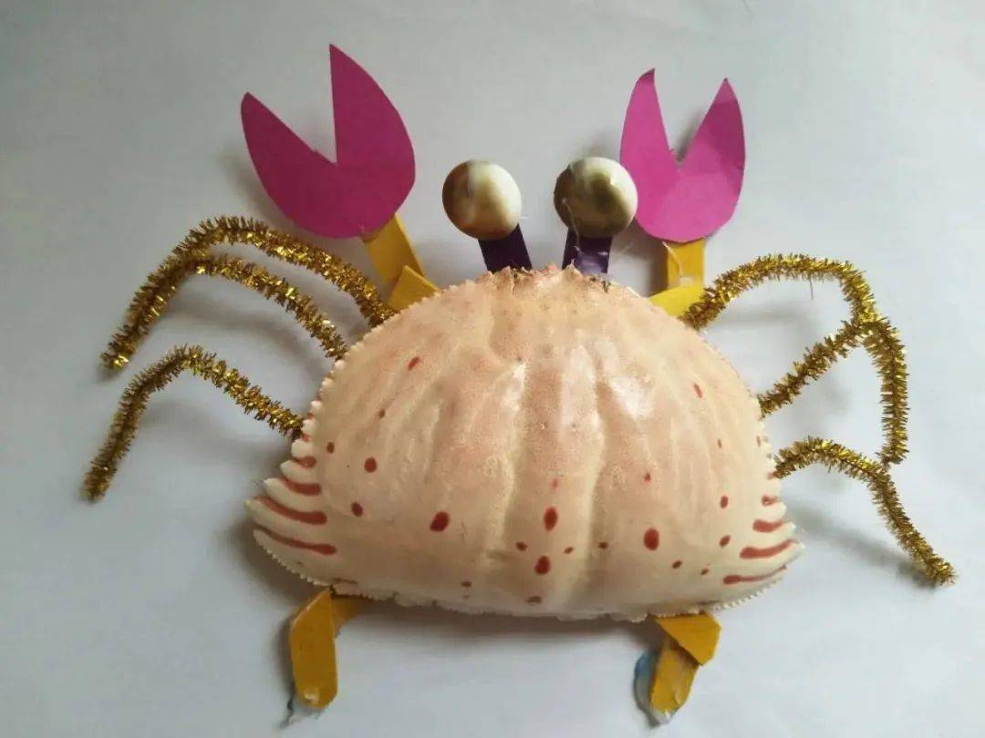 【第四十三期】(螃蟹)小虾米创意绘——做手工,赢奖品开始投票啦!