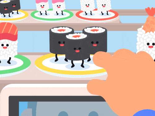 回转寿司吃不停cos日本著名打怪兽哥斯拉30个东京gif项目而爆红而展开