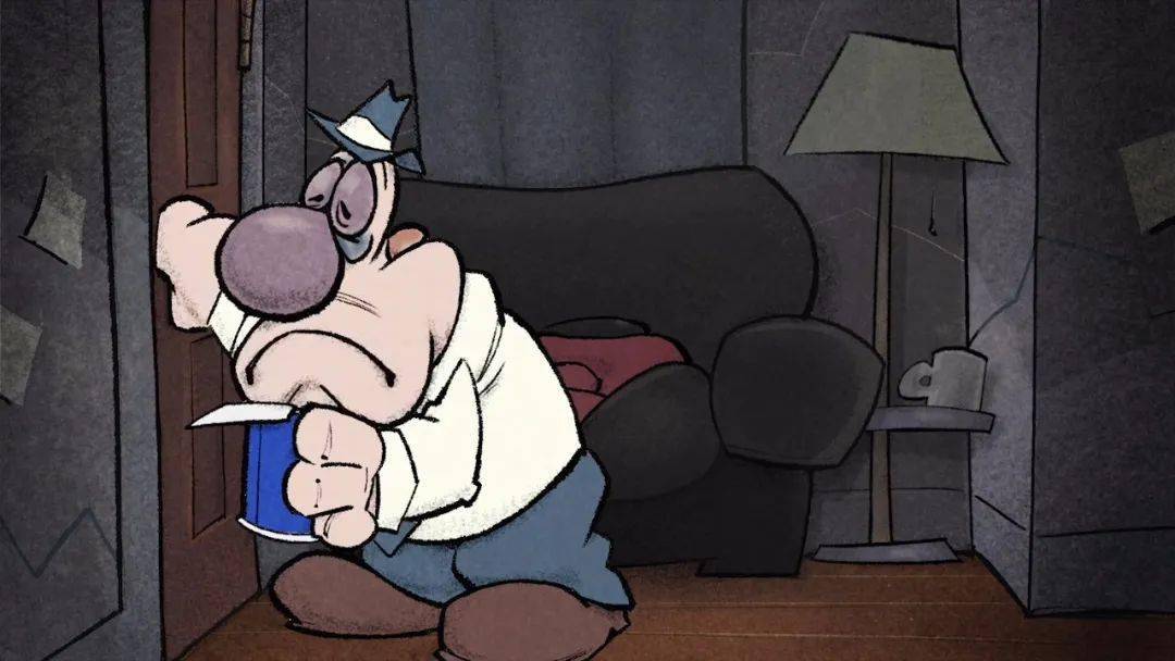 佳片有约致敬1940年橡皮管动画风格被困住的狗cooped