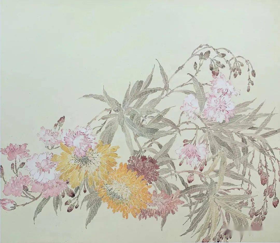 天津美院贾广健院长讲解没骨花卉写生