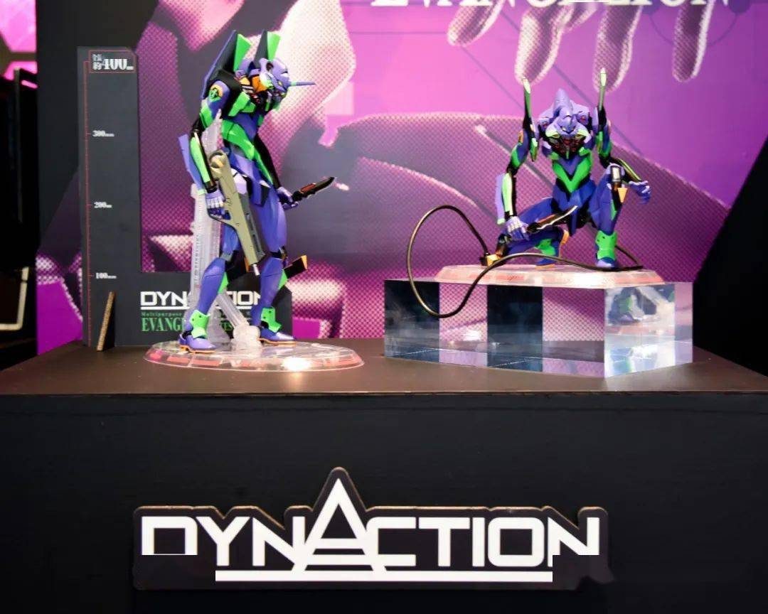 【万代20年12月 40厘米 dynaction eva初号机 实物介绍视频】