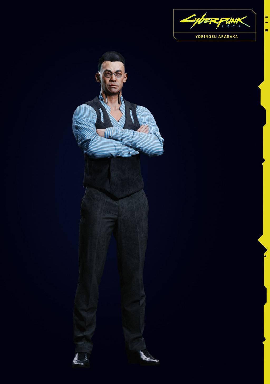 cdpr官微公布《赛博朋克2077》"荒坂赖宣"简介
